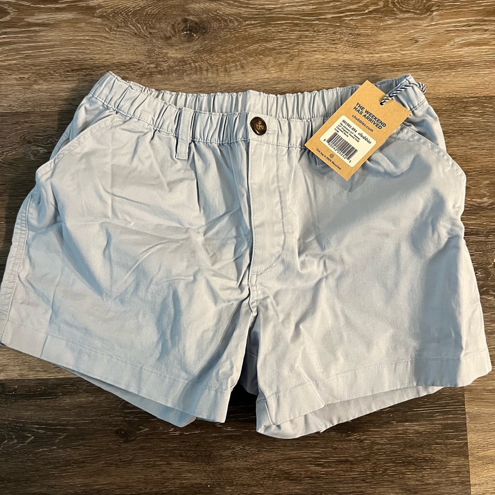 NWT baby blue chubbies shorts large